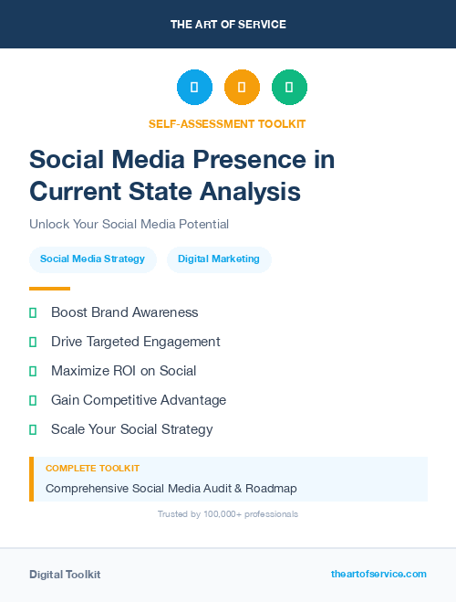 Social Media Presence in Current State Analysis