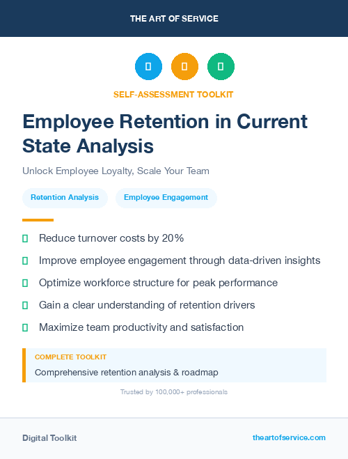 Employee Retention in Current State Analysis
