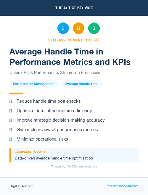 Average Handle Time in Performance Metrics and KPIs