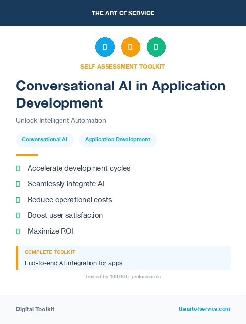 Conversational AI in Application Development