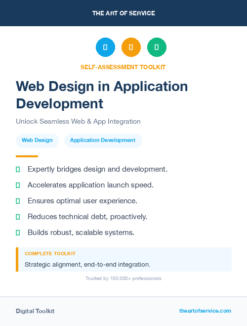 Web Design in Application Development