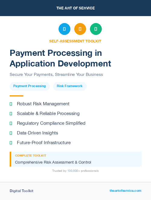 Payment Processing in Application Development