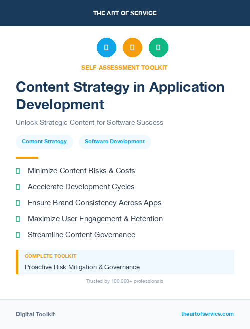 Content Strategy in Application Development