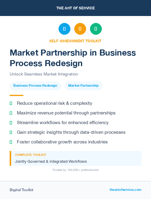 Market Partnership in Business Process Redesign