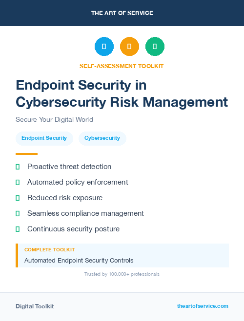 Endpoint Security in Cybersecurity Risk Management