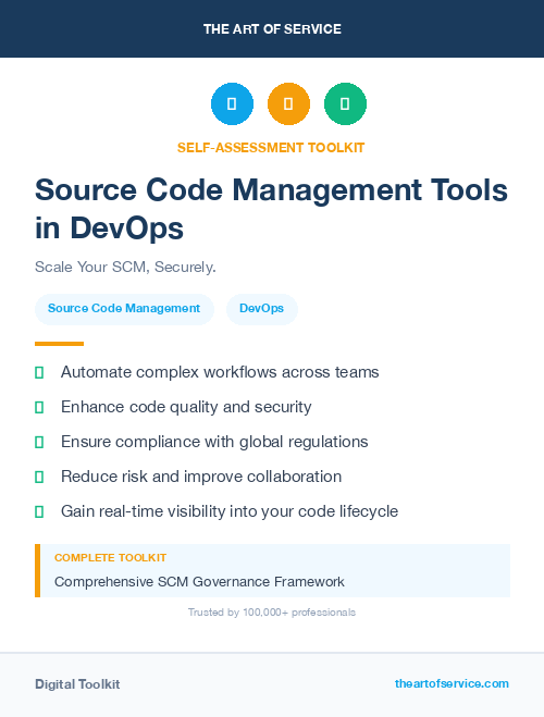Source Code Management Tools in DevOps