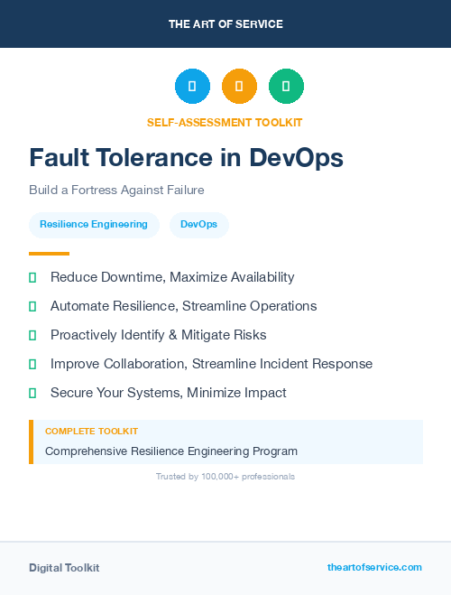 Fault Tolerance in DevOps