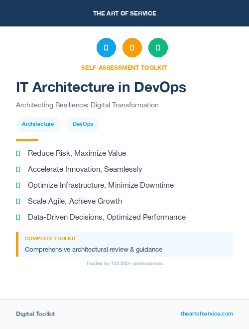 IT Architecture in DevOps