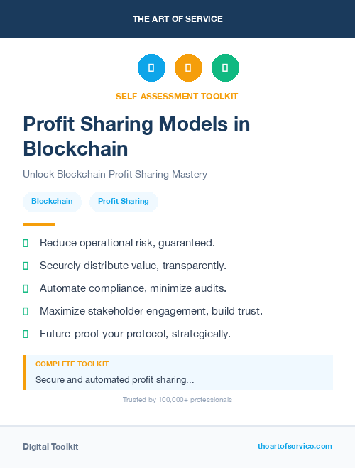 Profit Sharing Models in Blockchain