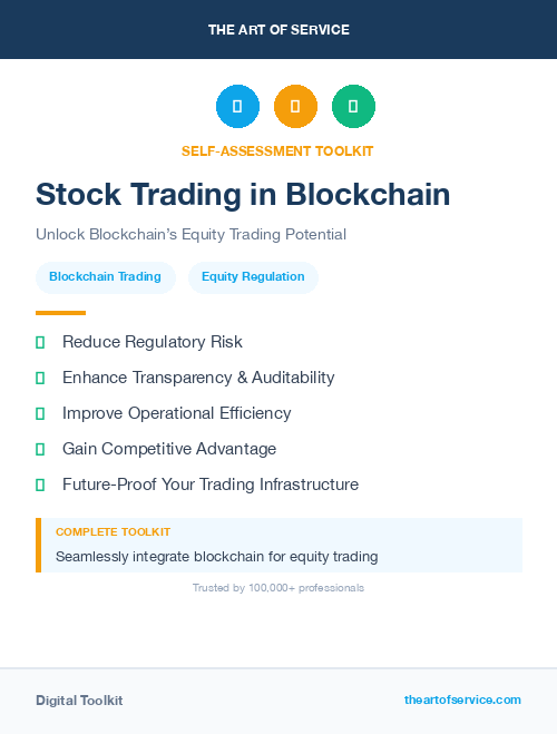 Stock Trading in Blockchain