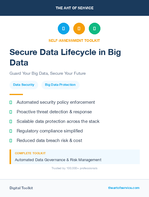 Secure Data Lifecycle in Big Data