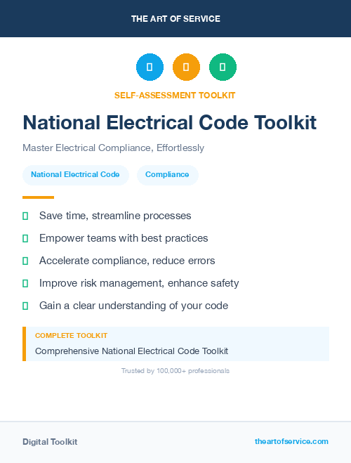 National Electrical Code Toolkit