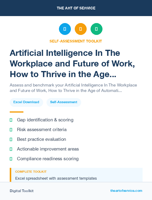 Artificial Intelligence In The Workplace and Future of Work, How to Thrive in the Age of Automation, Robotics, and Virtual Reality Kit