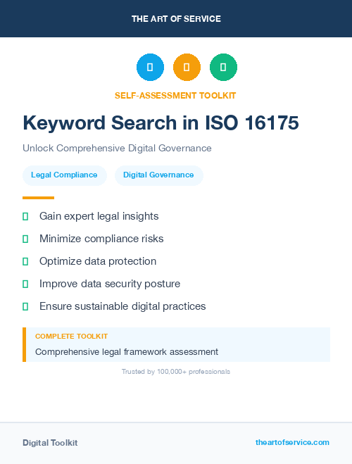 Keyword Search in ISO 16175