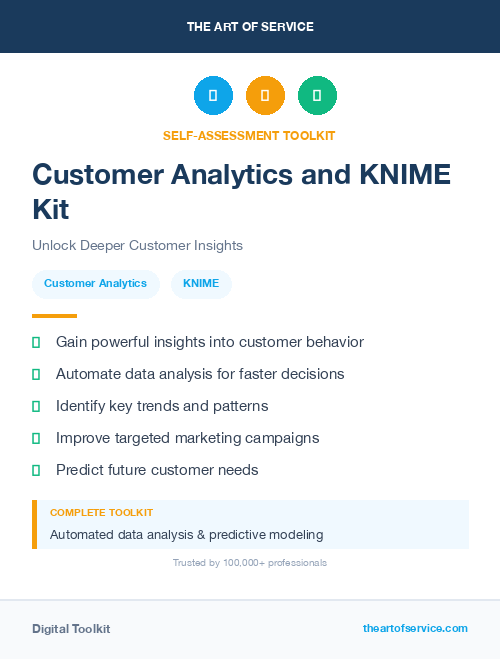 Customer Analytics and KNIME Kit