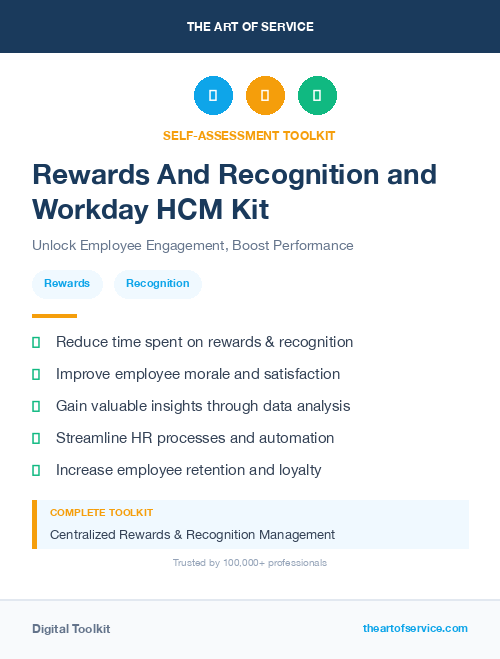 Rewards And Recognition and Workday HCM Kit