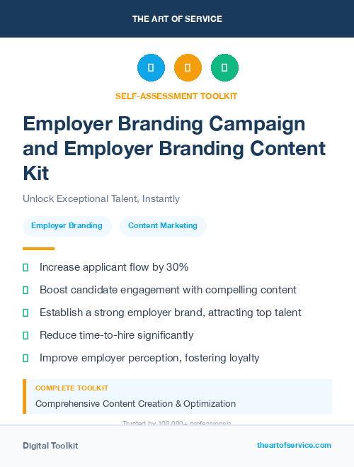 Employer Branding Campaign and Employer Branding Content Kit