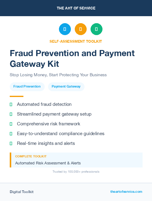 Fraud Prevention and Payment Gateway Kit