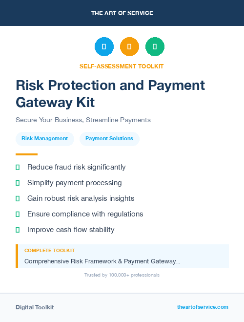 Risk Protection and Payment Gateway Kit
