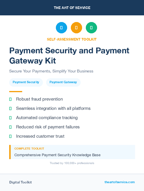 Payment Security and Payment Gateway Kit
