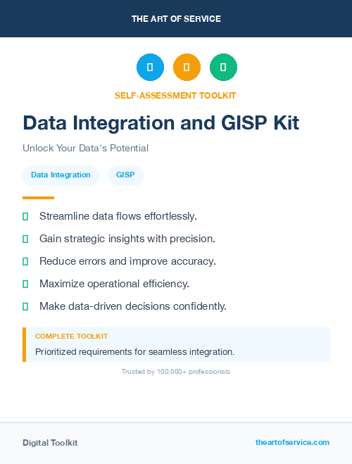 Data Integration and GISP Kit