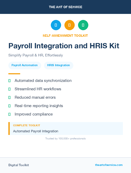 Payroll Integration and HRIS Kit