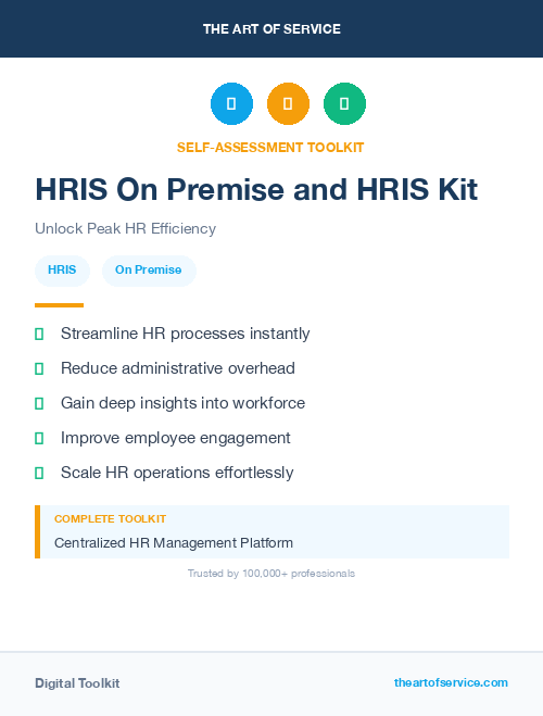 HRIS On Premise and HRIS Kit