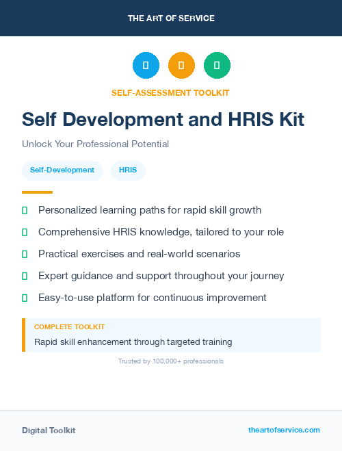 Self Development and HRIS Kit
