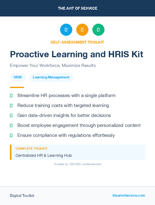 Proactive Learning and HRIS Kit