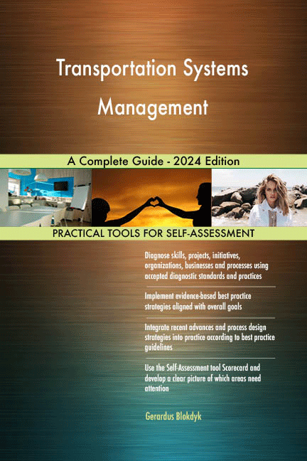Transportation Systems Management Toolkit