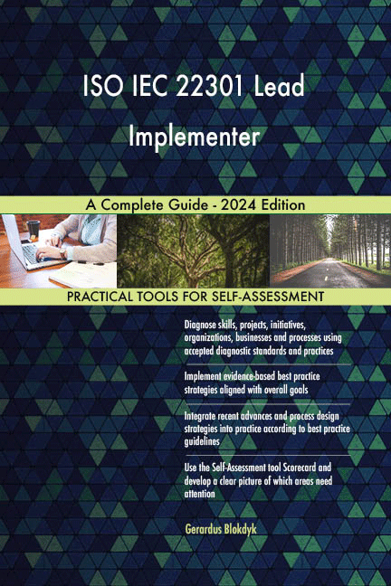 ISO IEC 22301 Lead Implementer Toolkit