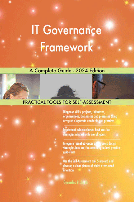 IT Governance Framework Toolkit