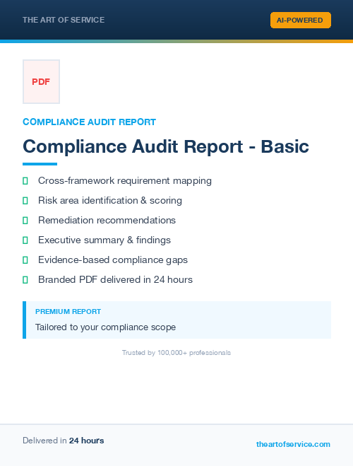 Compliance Audit Report - Basic