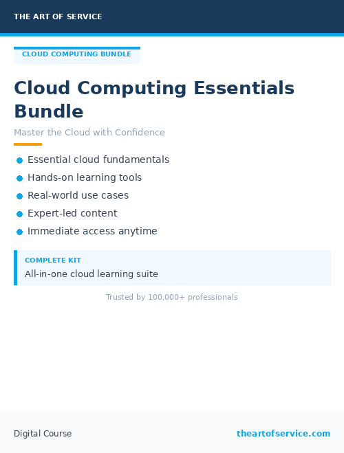 Cloud Computing Essentials Bundle