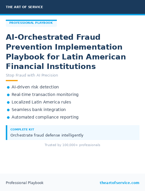 AI-Orchestrated Fraud Prevention Implementation Playbook for Latin American Financial Institutions