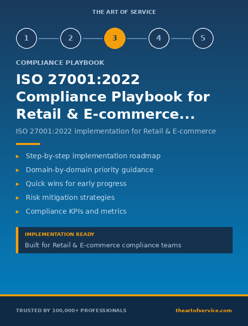 ISO 27001:2022 Compliance Playbook for Retail & E-commerce in United Kingdom