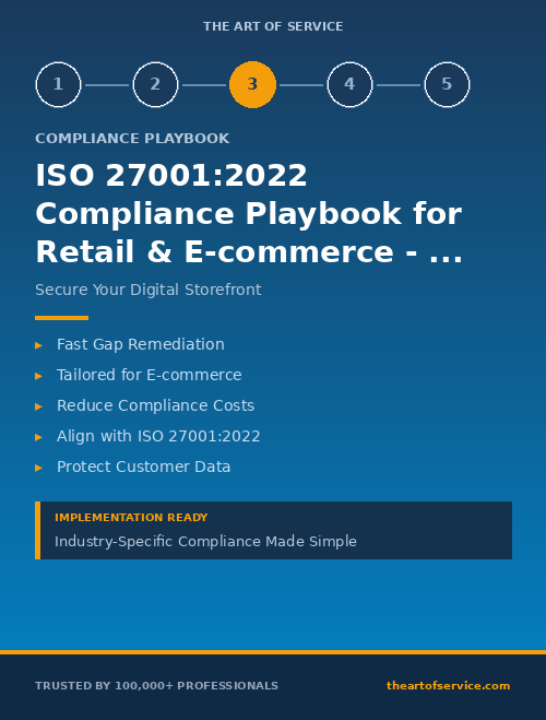 ISO 27001:2022 Compliance Playbook for Retail & E-commerce - Gap Remediation