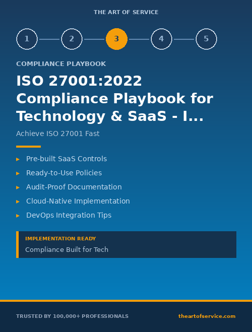 ISO 27001:2022 Compliance Playbook for Technology & SaaS - IT & Technical Teams Edition