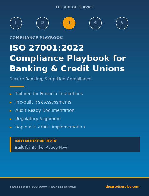 ISO 27001:2022 Compliance Playbook for Banking & Credit Unions