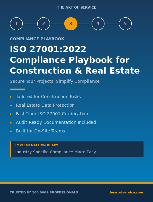 ISO 27001:2022 Compliance Playbook for Construction & Real Estate