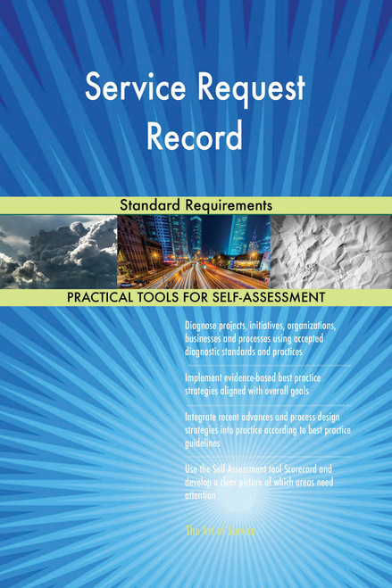 Service Request Record Standard Requirements