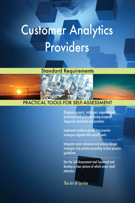 Customer Analytics Providers Standard Requirements