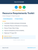 Resource Requirements Toolkit