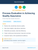 Process Evaluation in Achieving Quality Assurance
