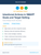 Intentional Actions in SMART Goals and Target Setting