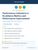 Performance Indicators in Excellence Metrics and Performance Improvement