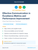 Effective Communication in Excellence Metrics and Performance Improvement