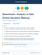Benchmark Analysis in Data Driven Decision Making