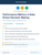 Performance Metrics in Data Driven Decision Making