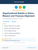 Organizational Beliefs in Vision, Mission and Purpose Alignment